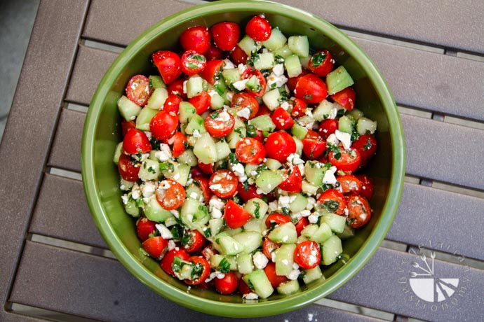 cucumber tomato mint salad-1