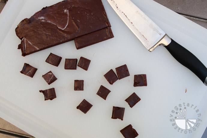 vegan chocolate fudge-3