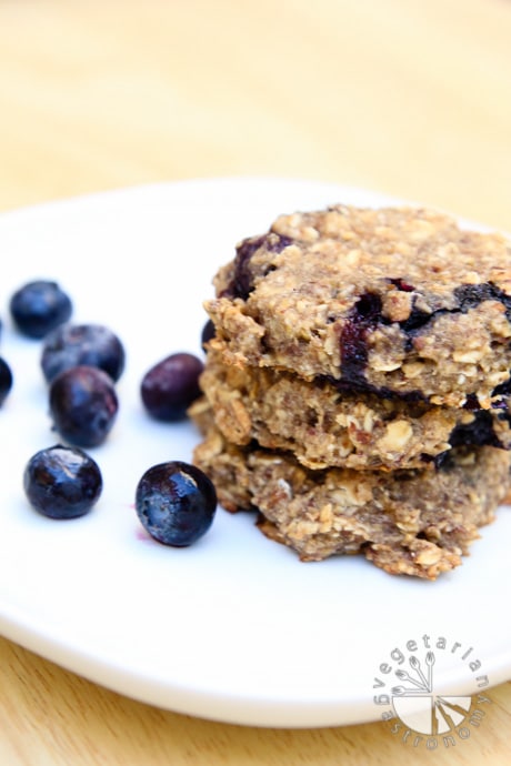 blueberry banana breakfast cookies-8