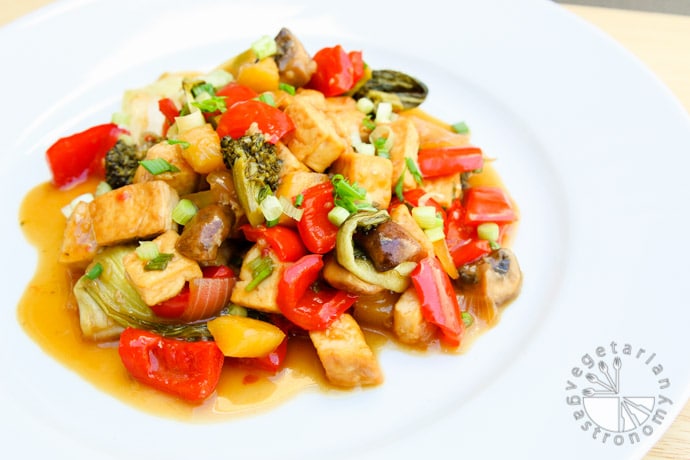 sweet and sour tofu veggies-7