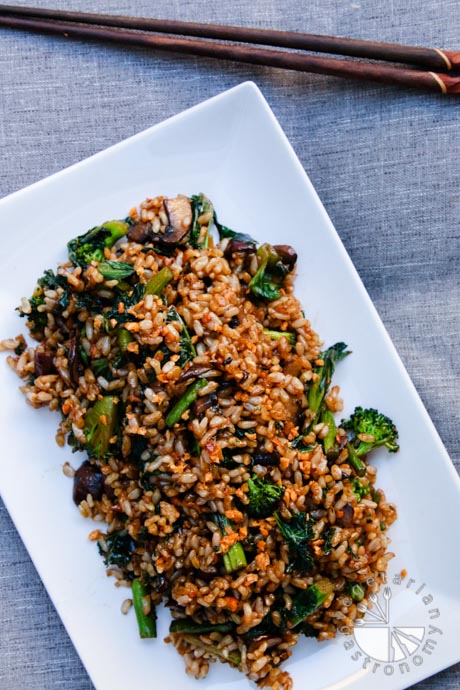 crispy garlic fried rice-7