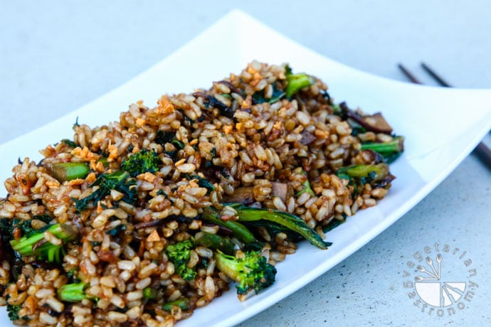 crispy garlic fried rice-8