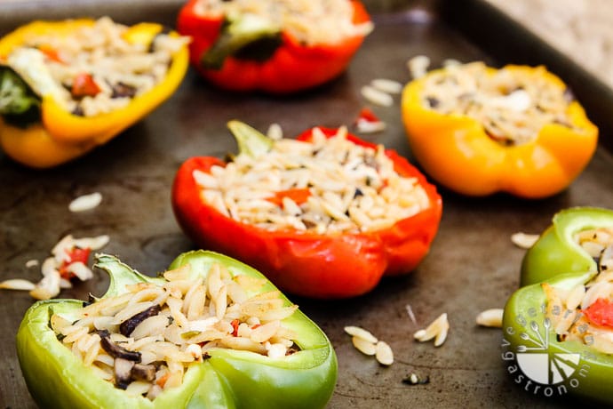 orzo feta stuffed bell peppers-6