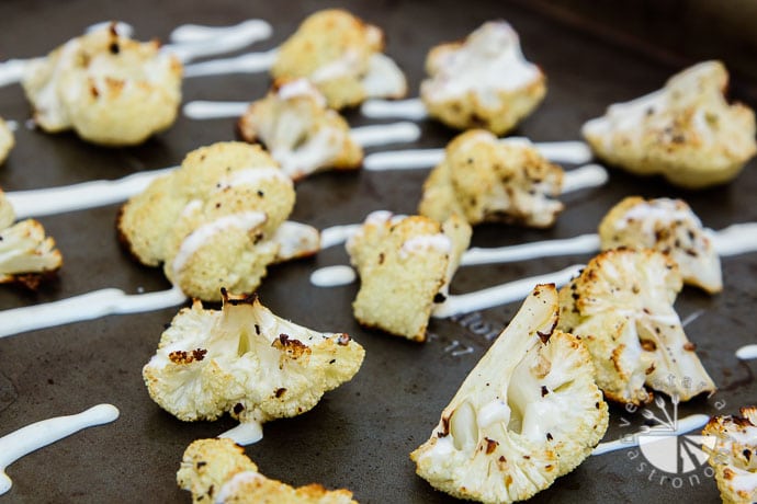 roasted cauliflower tahini sauce-9