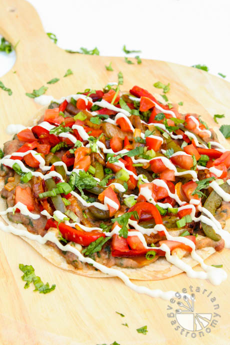 The Ultimate Mexican Pizza - Vegetarian Gastronomy