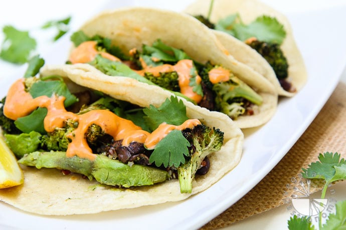 chipotle black bean roasted veggie tacos-5