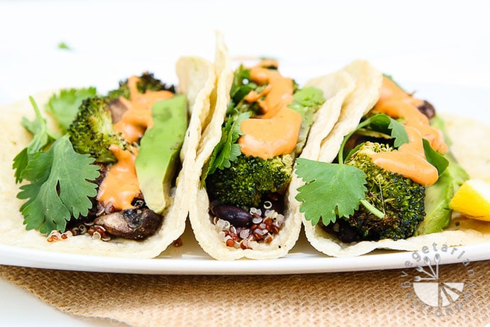 chipotle black bean roasted veggie tacos-9