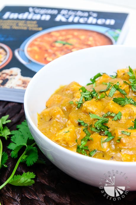 Mango Curry Recipe From Vegan Richa's Indian Kitchen, Review + Giveaway