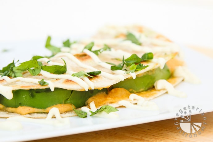 hummus avocado quesadillas-7