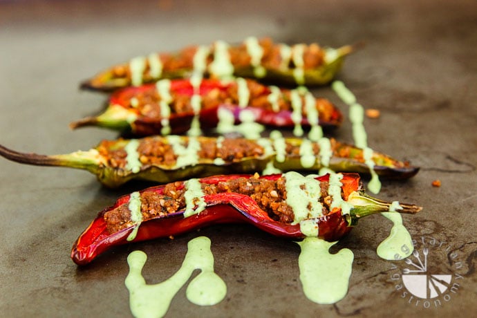 stuffed anaheim peppers with walnut crumble-3