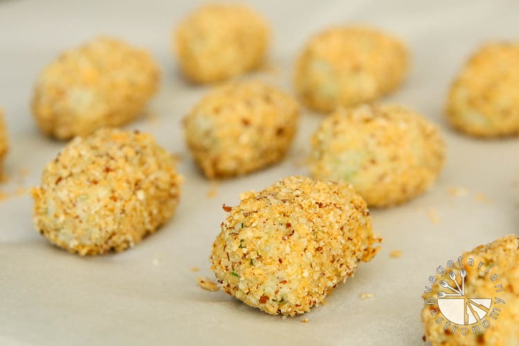 baked crispy cauliflower rice bites-11