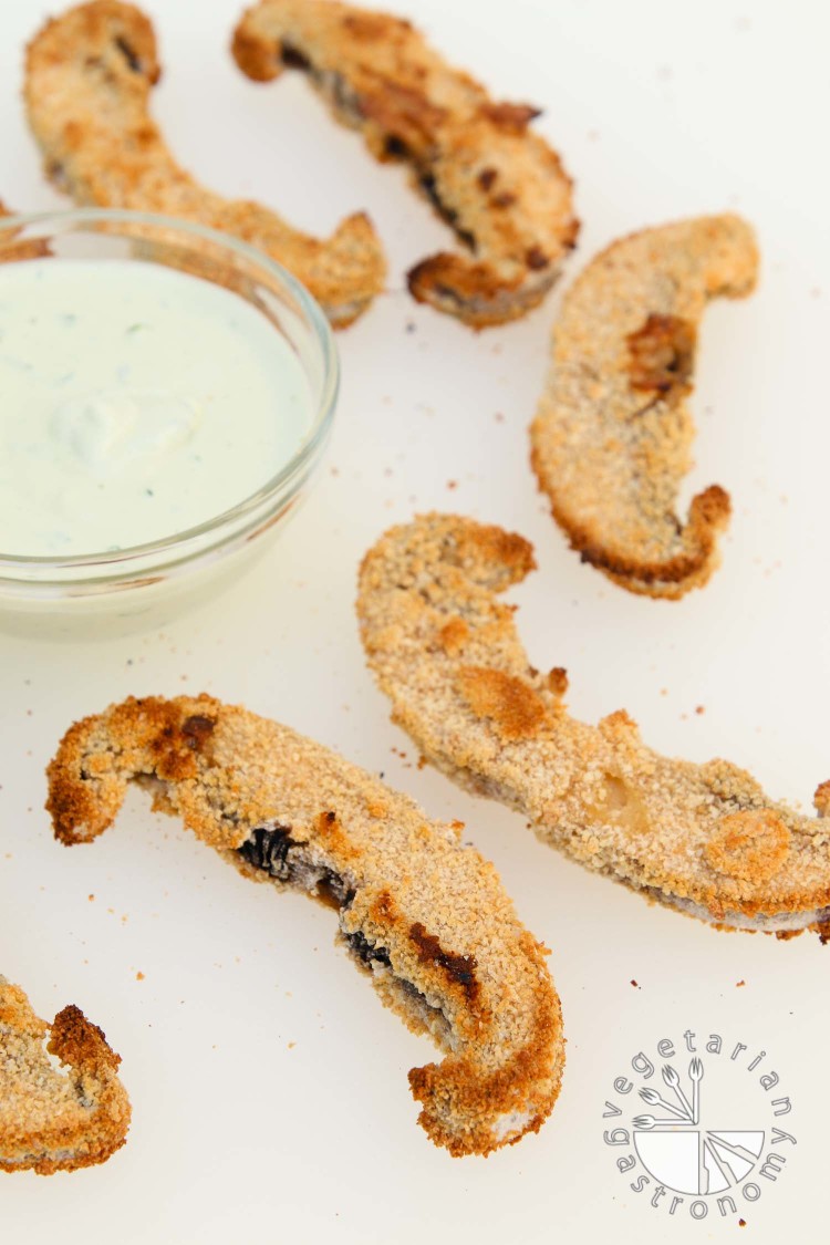 Crispy Baked Portabello Mushroom Fries-4