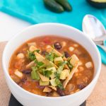 Vegan Tortilla Soup #vegan #glutenfree | www.VegetarianGastronomy.com