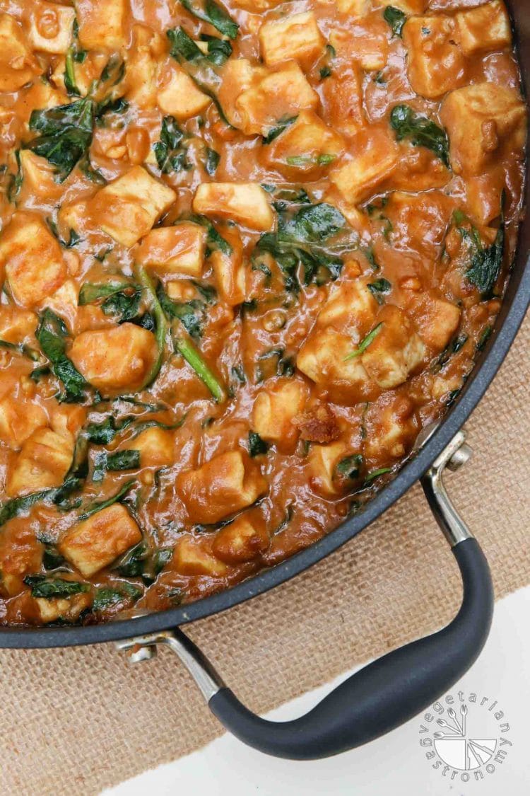 Pra Ram Tofu (Easy Thai Peanut Sauce) Vegetarian Gastronomy