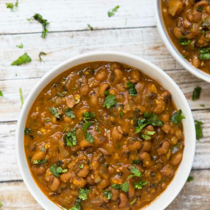 Vegan Black Eyed Peas Curry Recipe (Instant Pot Option) - Vegetarian ...