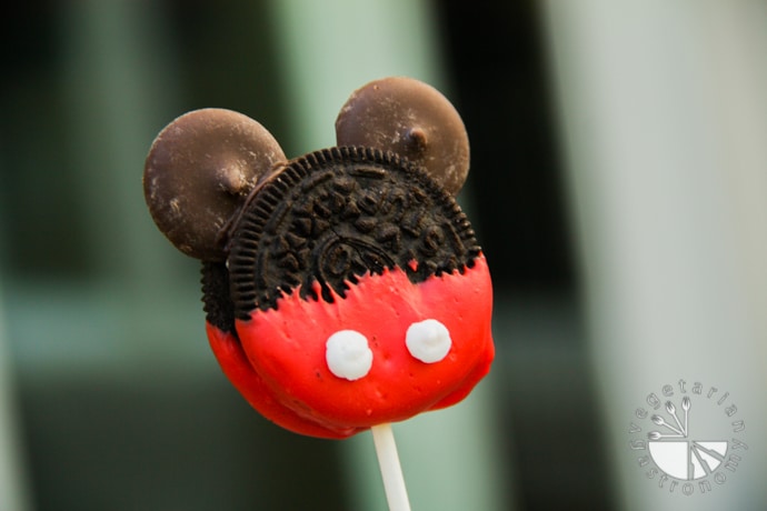 Mickey Mouse Pops (contains gluten, contains dairy) - Vegetarian Gastronomy