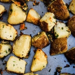 parmesan garlic roasted potatoes