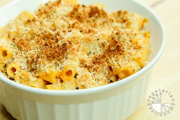 Carrot 'Mac n Cheese' Pasta (gluten-free, contains dairy) - Vegetarian ...