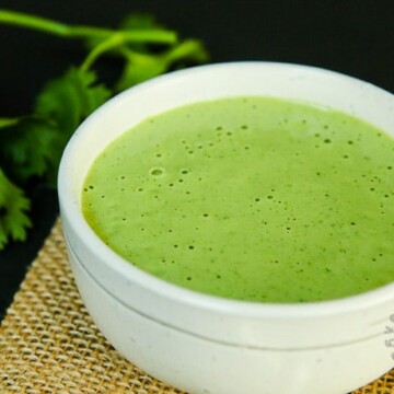 creamy cilantro tahini sauce-2