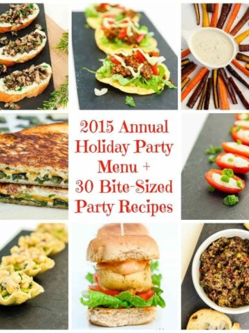 2015 Annual Holiday Party Menu-1