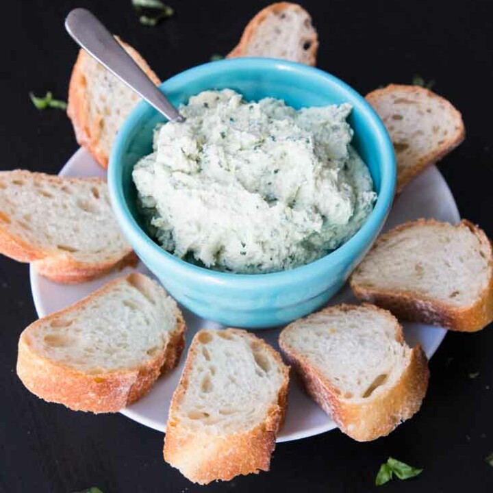 5-Ingredient Garlic Basil Vegan Tofu Ricotta - Vegetarian Gastronomy