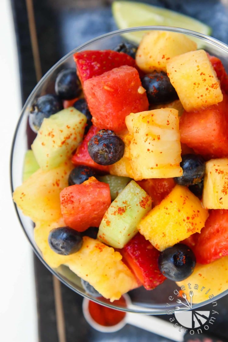 Spicy Fruit Salad - Vegetarian Gastronomy