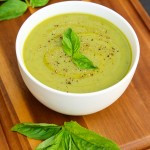 Velvety Zucchini Basil Soup-6