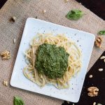 Simple Vegan Pesto Recipe! #vegan #glutenfree | www.vegetariangastronomy.com