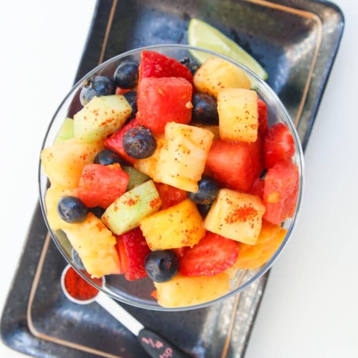 Spicy Homemade Fruit Salad - Vegetarian Gastronomy