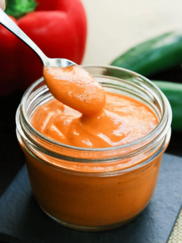 Roasted red pepper sauce - GWS Cover