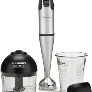 Hand blender with 3 attachments.